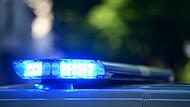 Blaulicht auf einem Polizeiauto