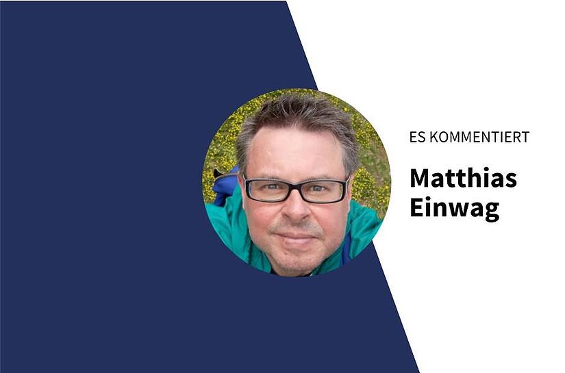 Matthias Einwag kommentiert.