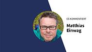 Matthias Einwag kommentiert.