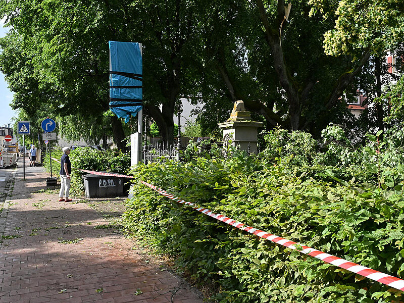 Sturmschäden LaurenziplatzSturmschäden am Laurenziplatz u.a.
