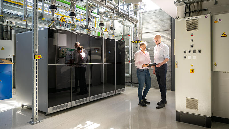 Entwicklung der Station&auml;ren Brennstoffzelle bei Bosch