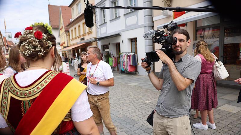 Das Kamerateam von RTL begleitete Luisa Zametzer den ganzen Tag.