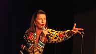Patrizia Moresco hat auf der Bühne Gast gegeben und zu sehr vielen Themen etwas zu sagen gehabt. Patrizia Moresco hat auf der Bühne Gast gegeben und zu sehr vielen Themen etwas zu sagen gehabt.