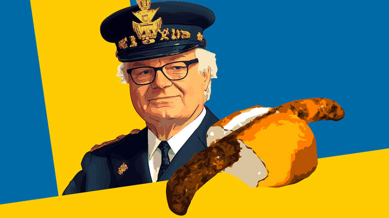 Schwedens K&ouml;nig  Carl Gustaf kauft 40 Coburger Bratw&uuml;rste