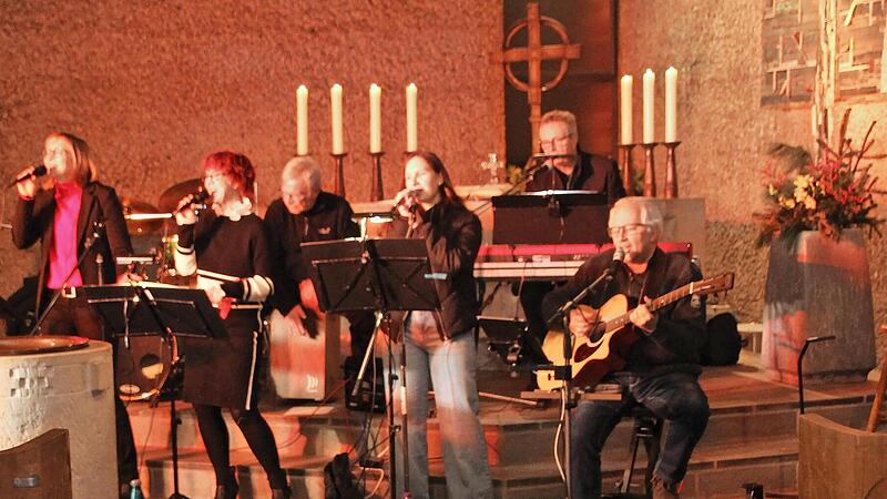 Unser Bild entstand bei einem Konzert der Musikgruppe Jericho in der St. Michaelskirche in Hammelburg im vergangenen Jahr.