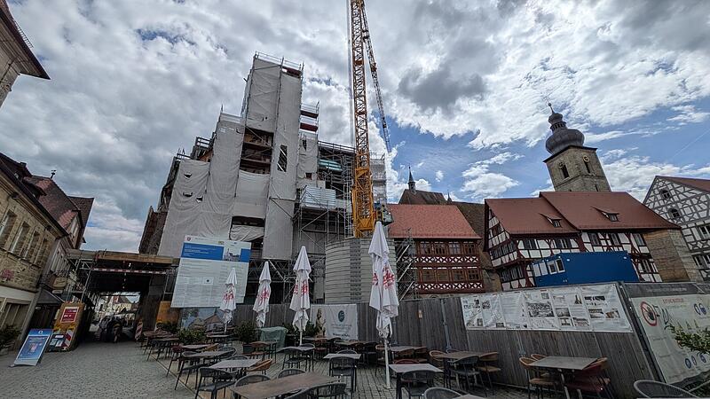 Rathaus Baustelle ForchheimForchheim & Fr&auml;nkische Schweiz