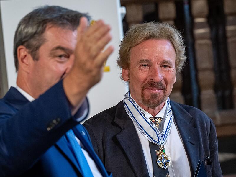 Verleihung Bayerischer Maximiliansorden2023 - Die Karriere von Thomas Gottschalk in Bildern