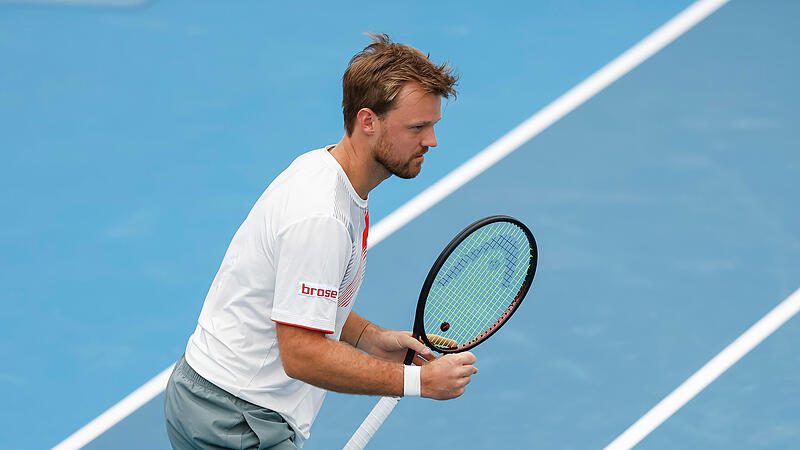 Kevin Krawietz hat zu Jahresbeginn allen Grund zum Jubel. Gemeinsam mit Doppelpartner Tim P&uuml;tz steht er im Finale des ATP-Turniers in Adelaide.