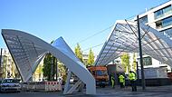 Trambahn in München entgleist