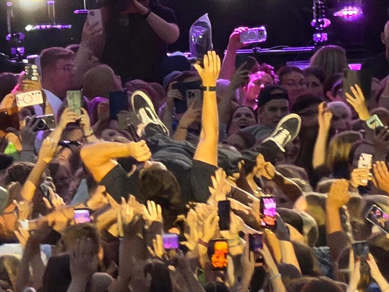 Wincent Weiss beim Open Air in Bad Kissingen