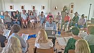 Ein Gottesdienst zur Sommersonnenwende wurde in der Kirche in Oberwildflecken mit Pastoralreferent Bernhard Hopf gefeiert.