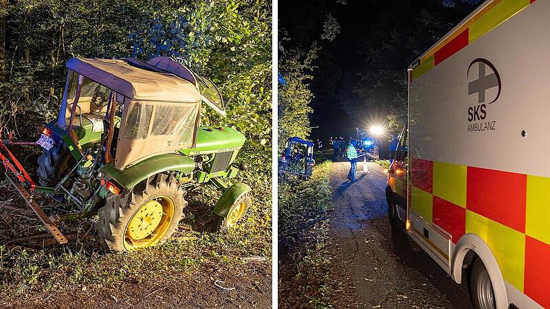 Schockierender Fund im Kreis Bamberg: Mann unter Traktor im Wald entdeckt Schockierender Fund im Kreis Bamberg: Mann unter Traktor im Wald entdeckt