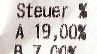 Aktuell liegt die Mehrwertsteuer f&uuml;r die meisten Produkte bei 19 Prozent.