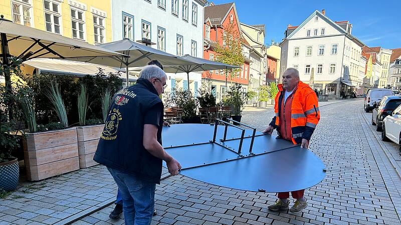 Sanierung der Uhr im Coburger Ketschentor