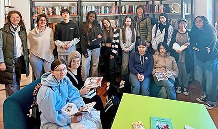 Besuch in der Stadtbibliothek Bad Br&uuml;ckenau