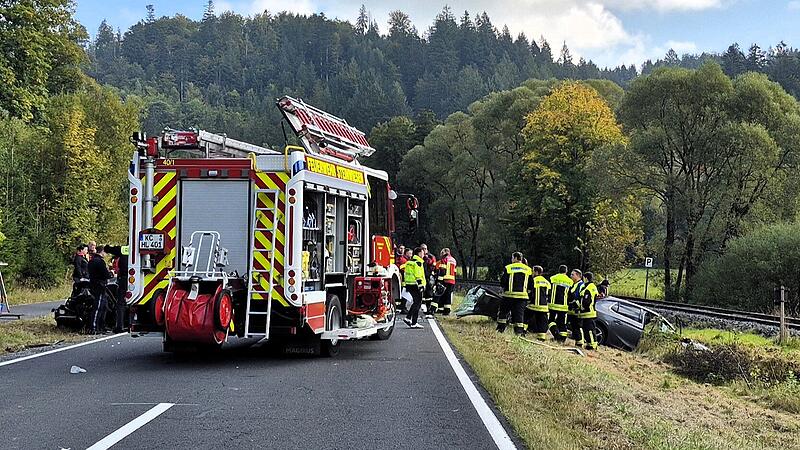 Zwischen Steinwiesen und Mauthaus ereignete sich ein schwerer Unfall.