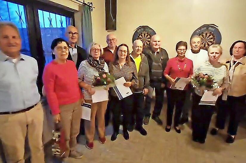 Der VdK zeichnete bei seiner Jahreshauptversammlung langj&auml;hrige und engagierte Mitglieder aus.