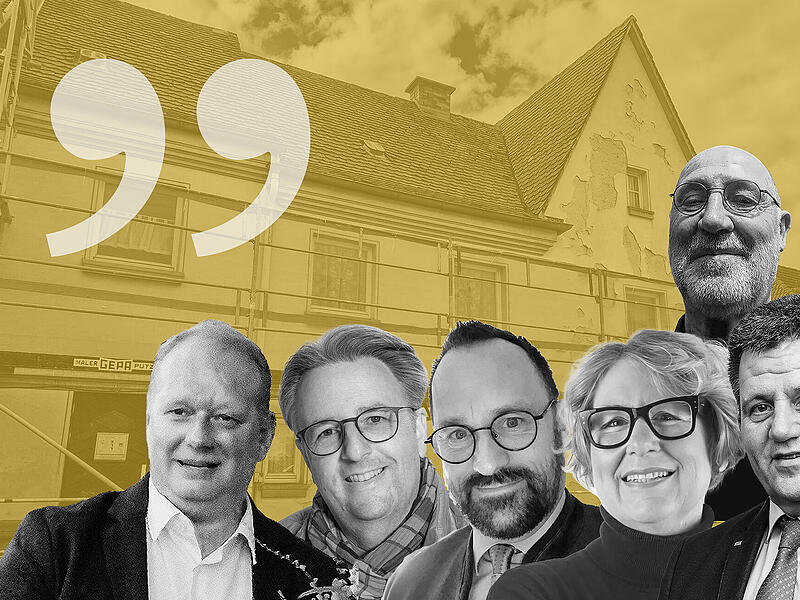 Das sagen die Fraktionsvorsitzenden zu den "Gelben Häusern" Das sagen die Fraktionsvorsitzenden zu den "Gelben Häusern"