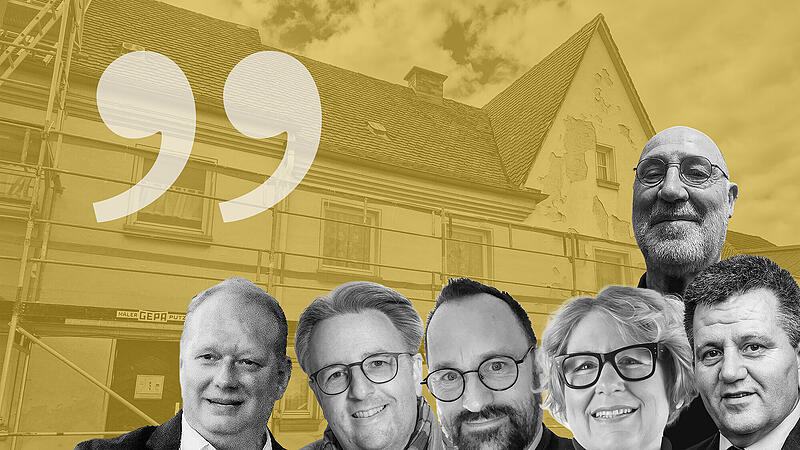 Das sagen die Fraktionsvorsitzenden zu den "Gelben H&auml;usern"