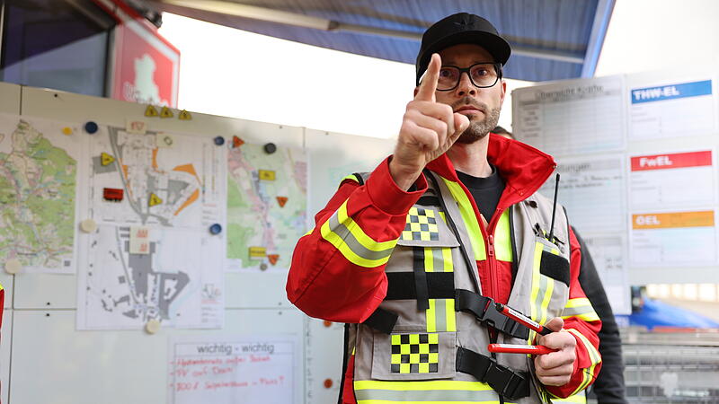 Katastrophenschutz-&Uuml;bung SteinachK-Schutz-&Uuml;bung Steinach 2025 Teil 2