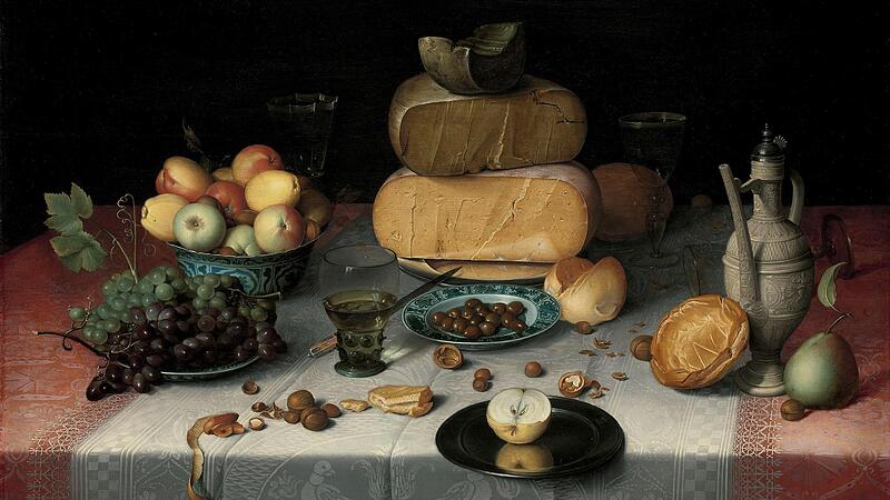 Stillleben mit Käse (Floris van Dyck). Stillleben mit Käse (Floris van Dyck).