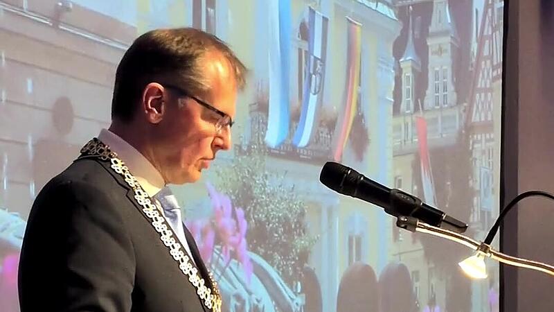 Antrittsrede des neuen OB Ralf Hartnack
