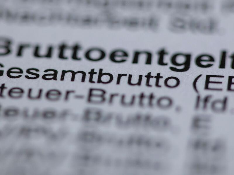 Bruttojahresverdienste Bruttojahresverdienste