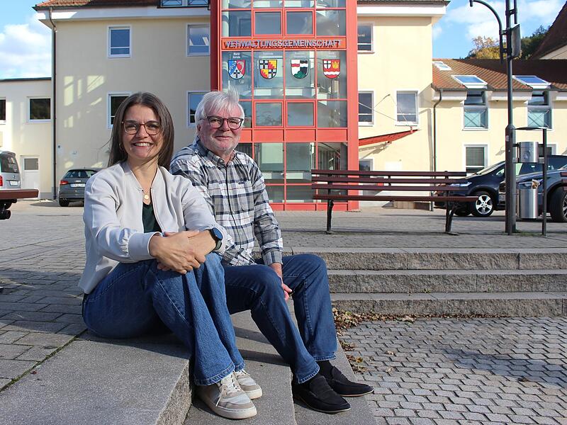 Veronika Enders hat am 1. Oktober die Stelle als Umsetzungsbegleitung der Rh&ouml;nallianz von Uwe Schmidt &uuml;bernommen. Schmidt steht ihr aber noch eine Weile mit Rat und Tat zur Seite.