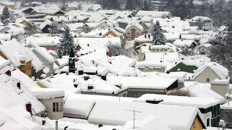 Schneekatastrophe in Bayern vor 20 Jahren