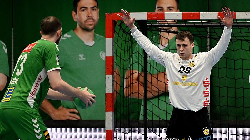HSC-Torhüter Fabian Apfel (rechts) wird gegen Alexander Weck & Co. gefordert sein.