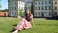 Prüfungen geschafft, Schulzeit am E.T.A. Hoffmann-Gymnasium Bamberg vorbei: Frederike Lang hat ihr Abi in der Tasche.