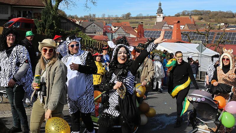 &bdquo;Modlos go wild&ldquo;: Die Modloser als bunte Tierschar.