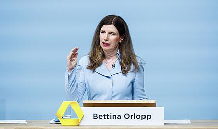 Commerzbank-Chef Bettina Orlopp