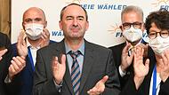 Vom Vorsitzenden der Freien Wähler, Hubert Aiwanger, war bisher kein Eingeständnis eigener Corona-Fehleinschätzungen zu hören.