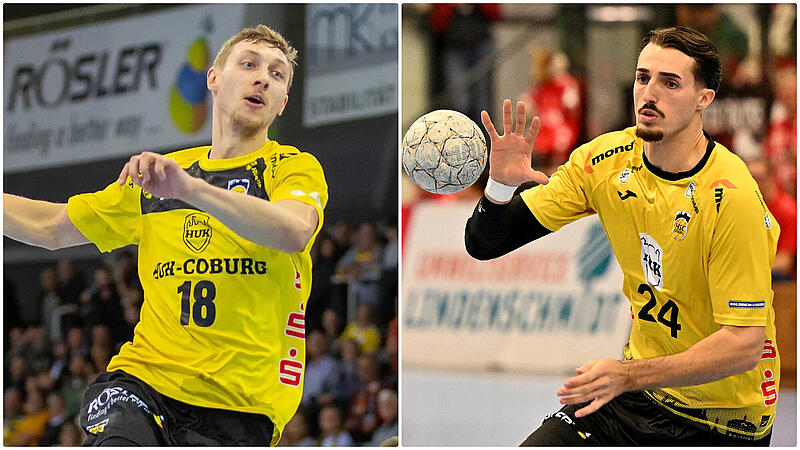 Prägten das Spiel des HSC Coburg im Rückraum: Arkadiusz Ossowski und Mikael Helmersson. Prägten das Spiel des HSC Coburg im Rückraum: Arkadiusz Ossowski und Mikael Helmersson.