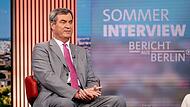 ARD-Sommerinterview mit CSU-Chef Söder ARD-Sommerinterview mit CSU-Chef Söder