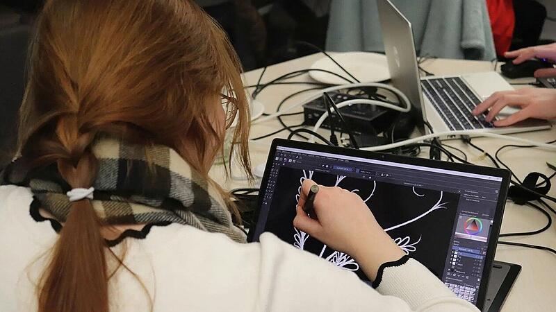 Sie wollen doch nur spielen: Schnappschuss vom Game Jam 2025.