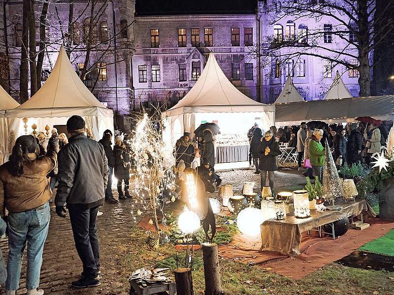 Winterträume auf dem Graf von Faber-Castell’schen Schloss: vom 14. bis 16. November sind 120 Ausstellende sind dort vertreten.