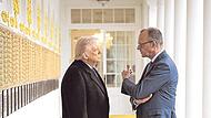 US-Pr&auml;sident Donald Trump und Bundeskanzler Friedrich Merz (CDU) trafen sich am Dienstag in Washington.   