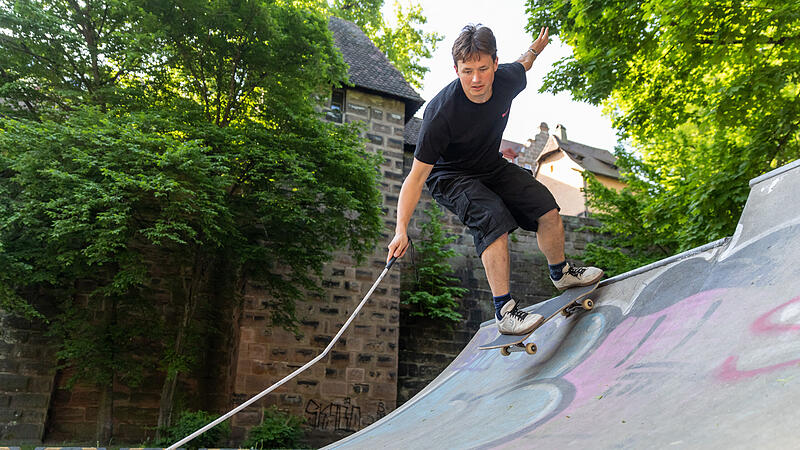 Blinder Skateboarder: «das Normalste der Welt» Blinder Skateboarder: «das Normalste der Welt»