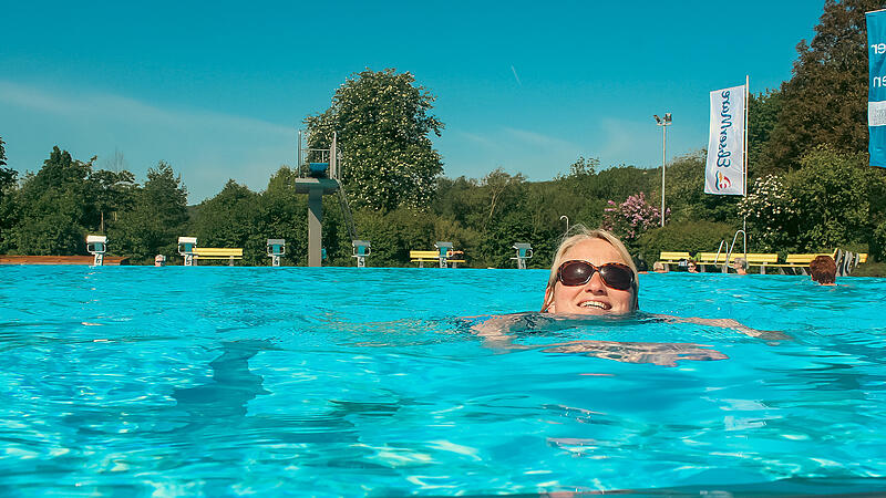 Ausgerechnet am bisher heißesten Tag des Jahres bleibt das Ebser Mare in Ebermannstadt heute geschlossen.