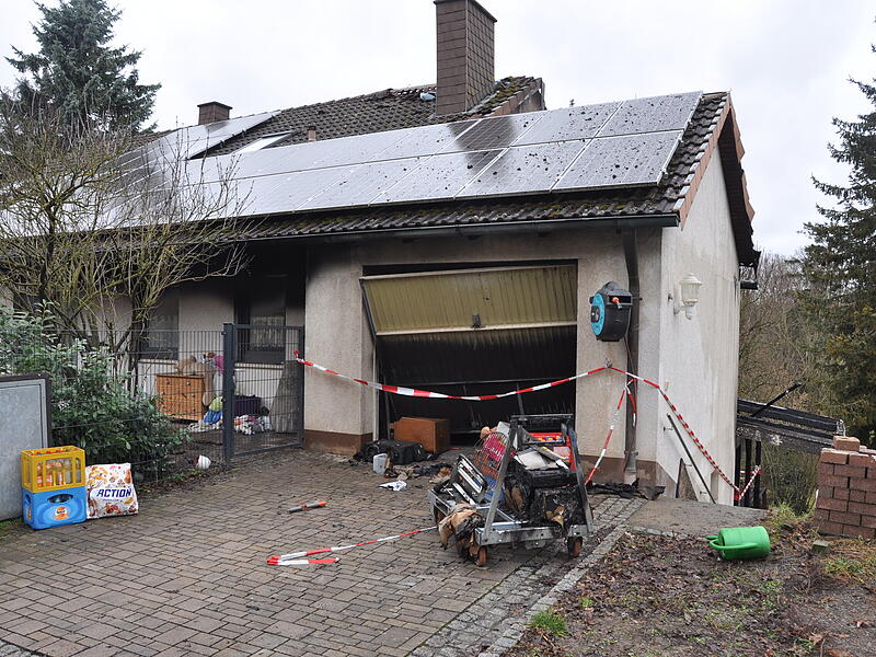 Wohnhausbrand in EuerdorfWohnhausbrand in Euerdorf 21.02.26