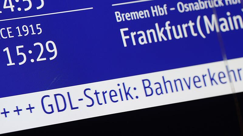 GDL-Streik bei der Bahn GDL-Streik bei der Bahn
