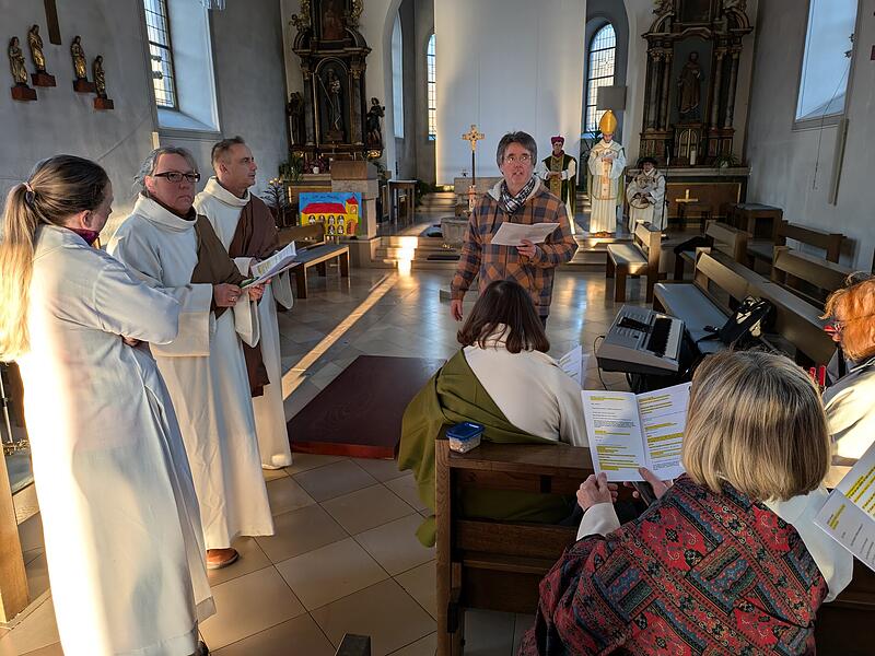 Probe zum All-In 2025 in der Riedenberger Kirche. Probe zum All-In 2025 in der Riedenberger Kirche.