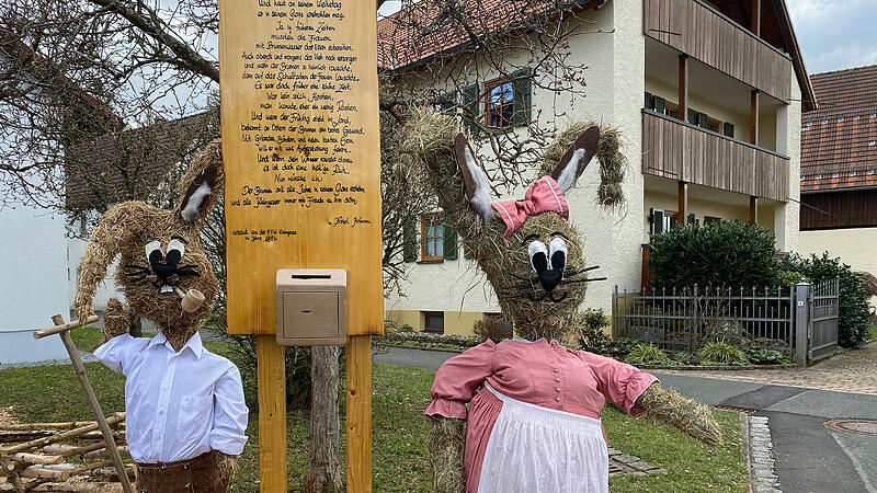 Ein besonderes Highlight ist der Osterbrunnen in Kleingesee.
