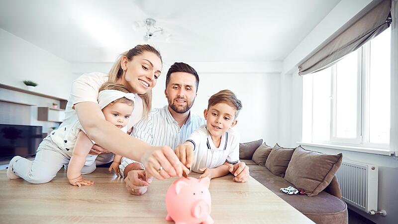 Das Sparschwein ist ein nettes Beiwerk zu langfristigen Anlagen für die Zukunft des Nachwuchses.