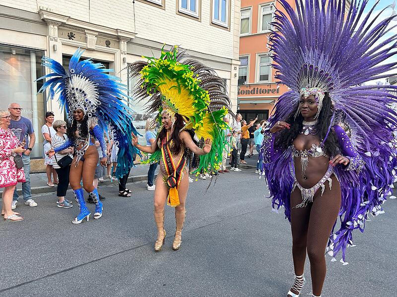 Samba-Festival Coburg 2024 Auftakt