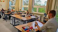 In Bamberg sind die Schüler bereits im Wechselunterricht – im Landkreis sind die Schulen noch geschlossen.