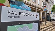 AfD-Plakate ohne Genehmigung am Bad Brückenauer Rathaus