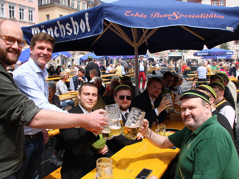 Coburger Convent: Marktfest zum Abschluss des Pfingstkongresses 2025